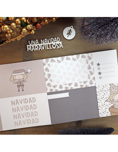 Bloc de tarjetas Maravillas Navidad Alua Cid