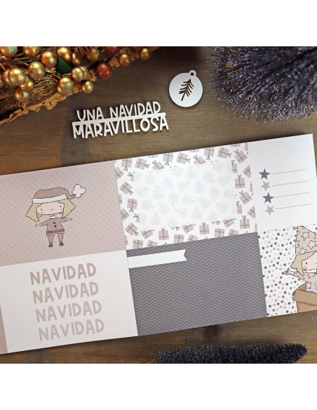 Bloc de tarjetas Maravillas Navidad Alua Cid