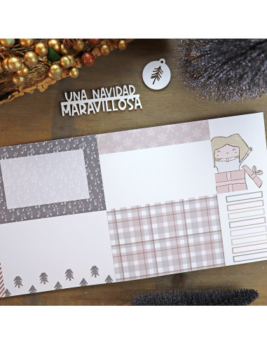 Bloc de tarjetas Maravillas Navidad Alua Cid