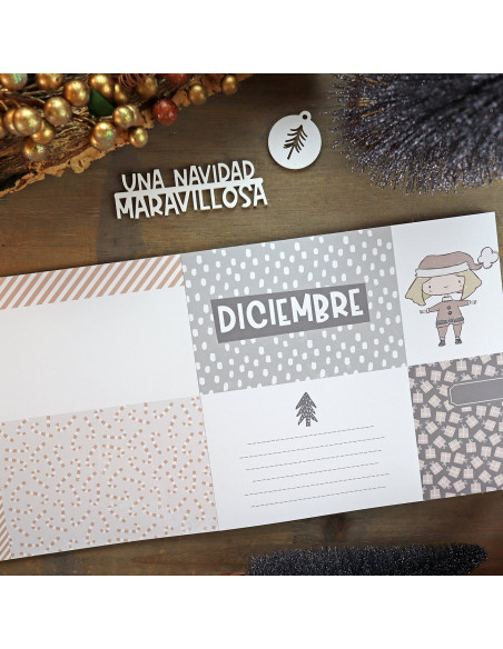 Bloc de tarjetas Maravillas Navidad Alua Cid