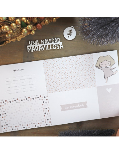 Bloc de tarjetas Maravillas Navidad Alua Cid