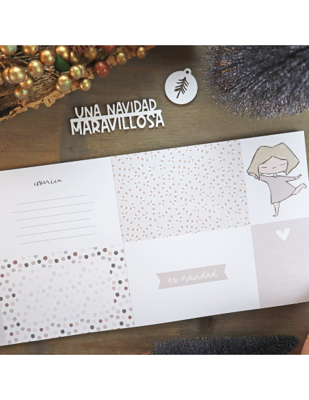 Bloc de tarjetas Maravillas Navidad Alua Cid