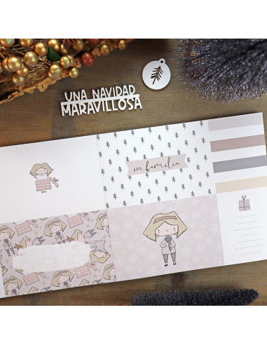 Bloc de tarjetas Maravillas Navidad Alua Cid