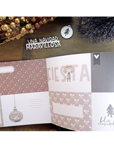 Bloc de tarjetas Maravillas Navidad Alua Cid