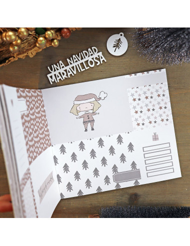 Bloc de tarjetas Maravillas Navidad Alua Cid