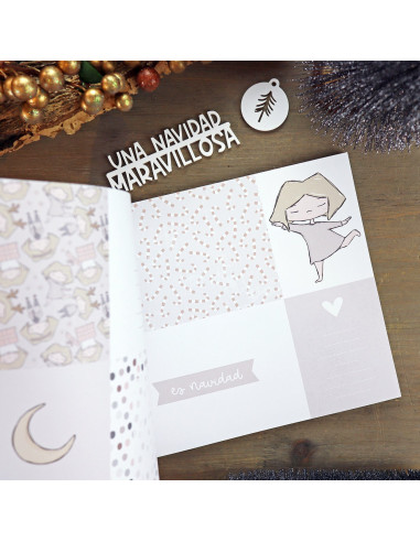 Bloc de tarjetas Maravillas Navidad Alua Cid