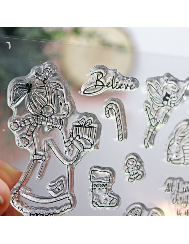 Sello Hot chocolat de Garbancita Alicia