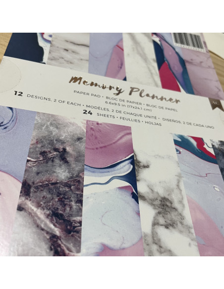  Pad 6.6x9.5" Memory Planner de American Craft