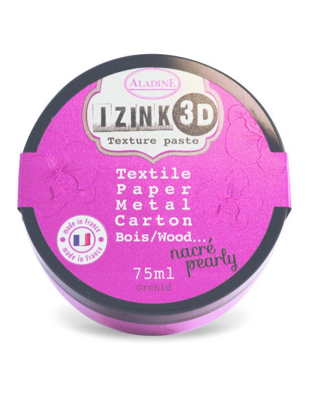 Pasta Textura Izink 3D Orchid