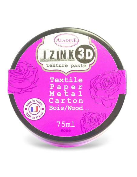 Pasta Textura Izink 3D Rose