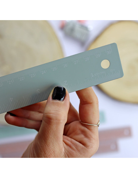 Regla Mint 12" (30cm) de Alúa Cid