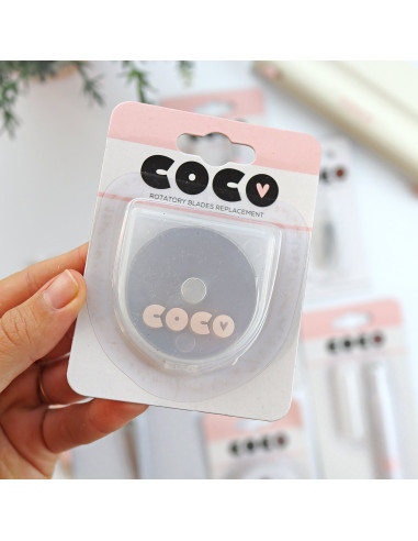 Kit 5 recambios cúter rotatorio COCO
