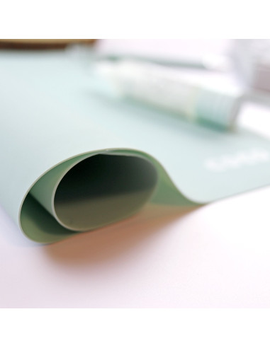 Base de silicona Menta para mix media