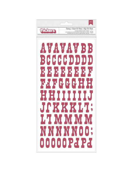 Thickers Oakleaf Scarlet, American Crafts