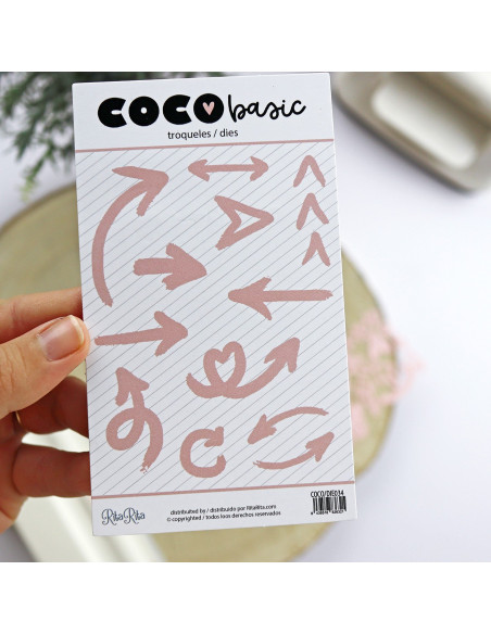 Set de troqueles Flechas  COCO Alúa Cid