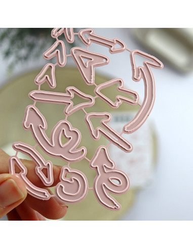 Set de troqueles Flechas  COCO Alúa Cid