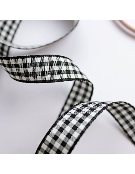 1m lazo Vichy Negro 15mm