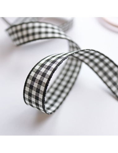 1m lazo Vichy Negro 15mm