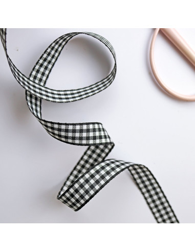 1m lazo Vichy Negro 15mm