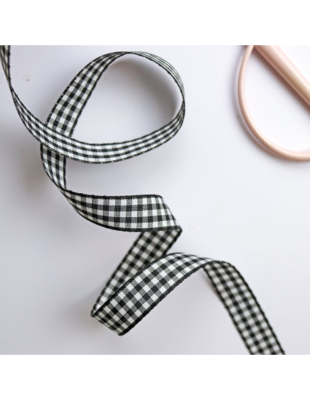 1m lazo Vichy Negro 15mm