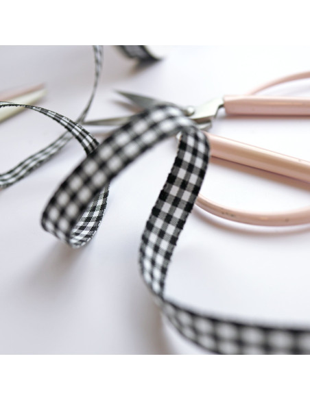 Lazo cuadro Vichy negro