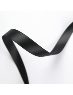 1m lazo satén negro 2