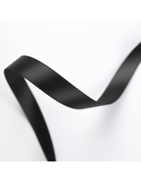 1m lazo satén negro