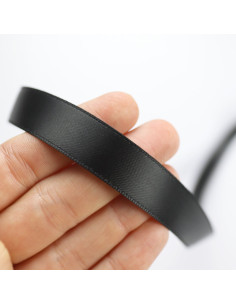 1m lazo satén negro