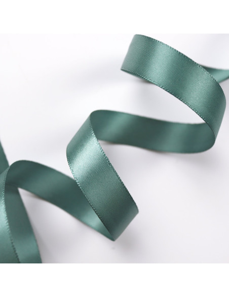 1m lazo satén azul vintage