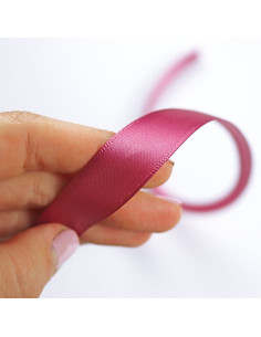 1m lazo satén rosa vintage