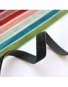 1m lazo terciopelo negro