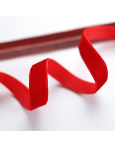1m lazo terciopelo rojo