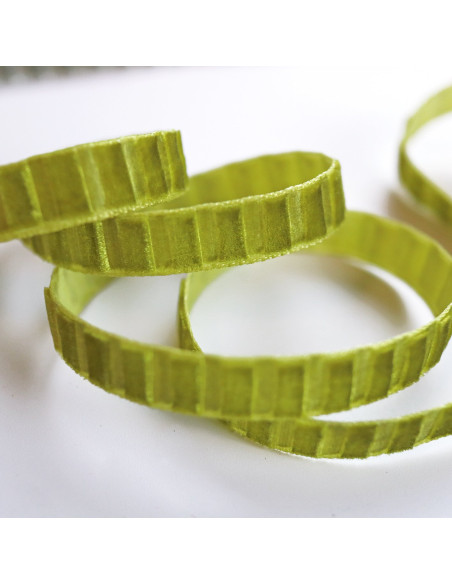 1m lazo velvet labrado oliva