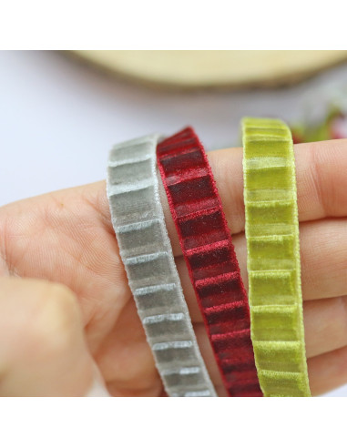 1m lazo velvet labrado oliva