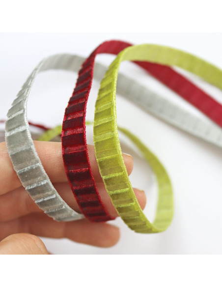 1m lazo velvet labrado oliva