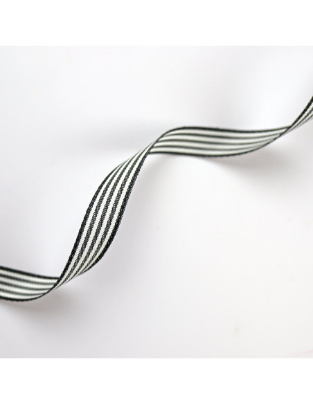 1 metro Lazo cuadro lista negro