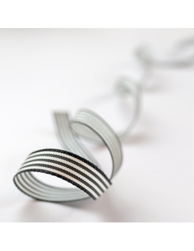 1 metro Lazo cuadro lista negro