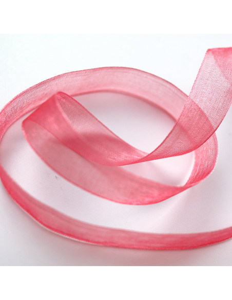 1m lazo organza Flamingo