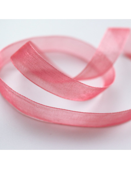 1m lazo organza Flamingo