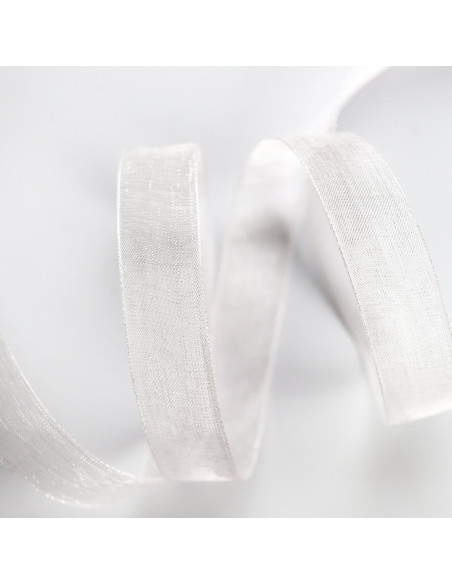 1m lazo organza Salmón