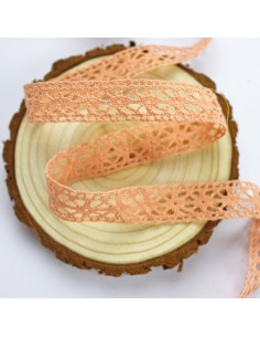 1m lazo crochet salmón