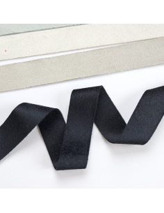 1m lazo terciopelo ancho negro