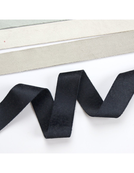 1m lazo terciopelo ancho negro