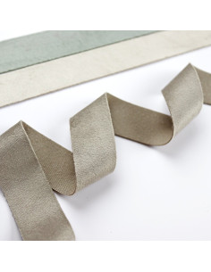 1m lazo terciopelo ancho gris