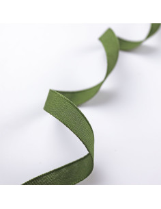1m lazo lino verde hoja 12mm