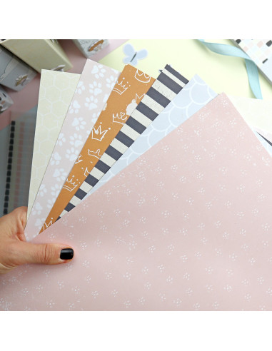 Kit papeles sólidos+especiales Pelele de Alúa Cid