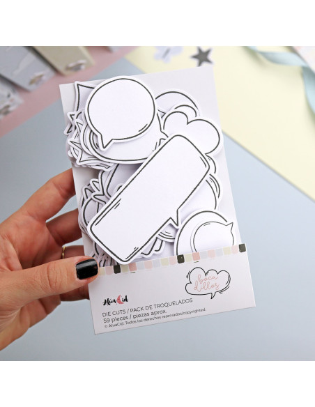 Set de Troquelados Bocadillos de  Pelele de Alúa Cid