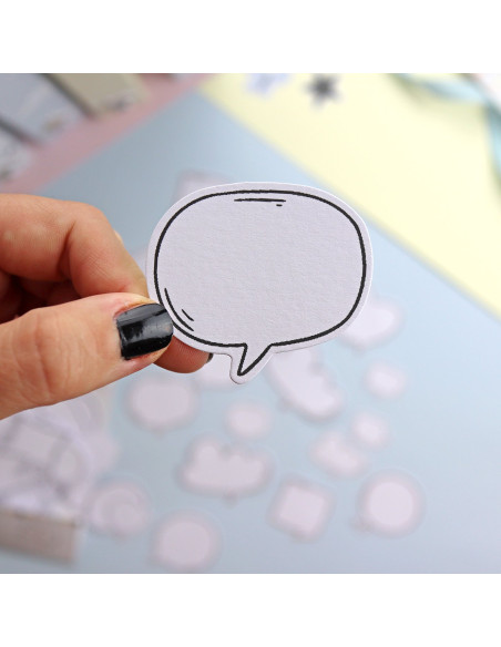 Set de Troquelados Bocadillos de  Pelele de Alúa Cid