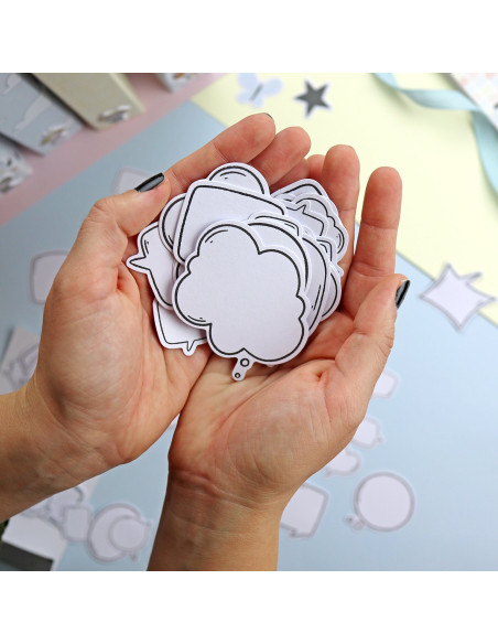 Set de Troquelados Bocadillos de  Pelele de Alúa Cid