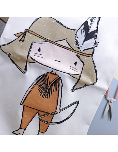 Panel de Tela Tigrilla de Alúa Cid